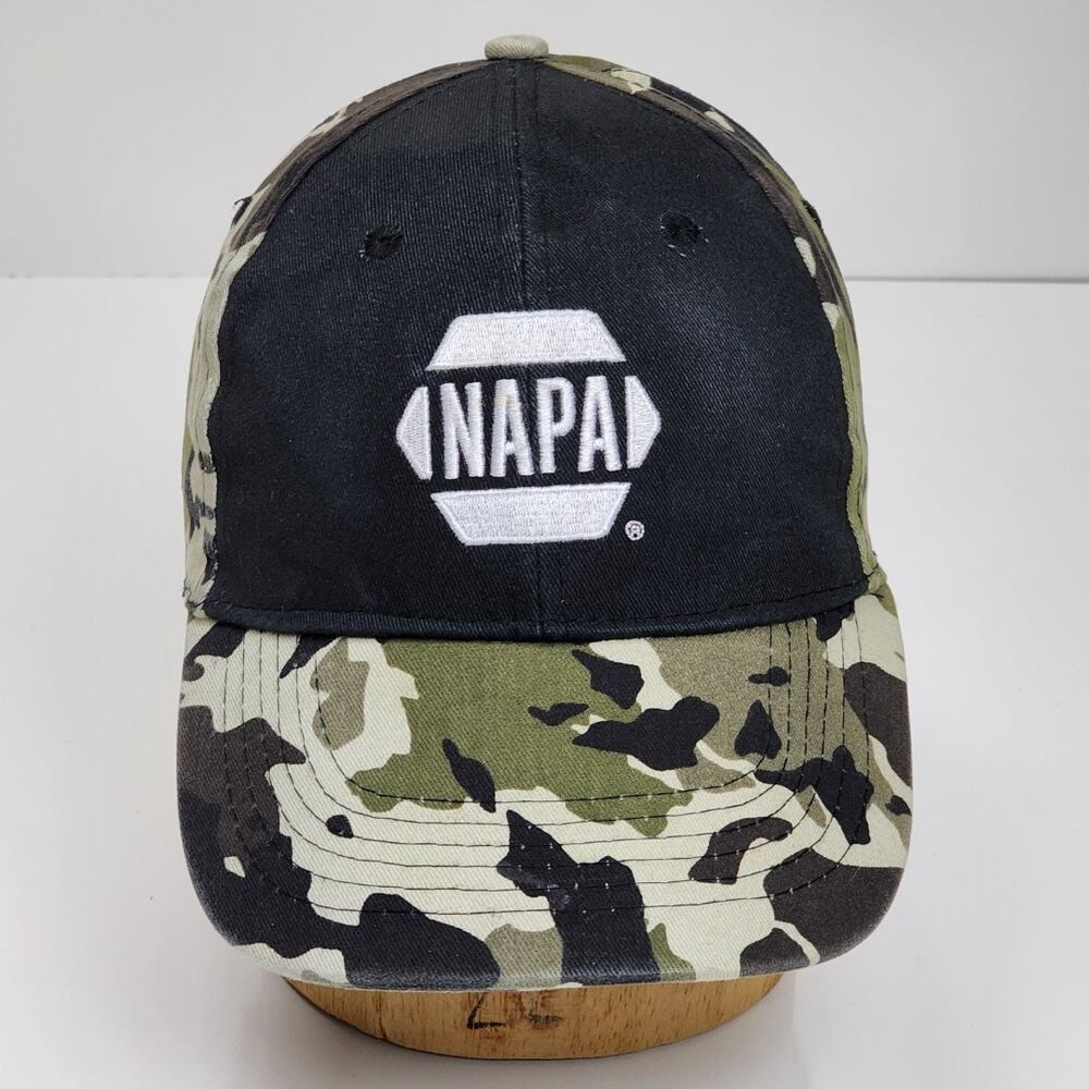 NAPA Know How Camouflage Hat Adjustable Strap OSFM Baseball Cap